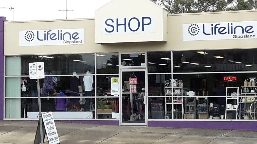 Lifeline Gippsland Op Shops Op Shop Moe Donations